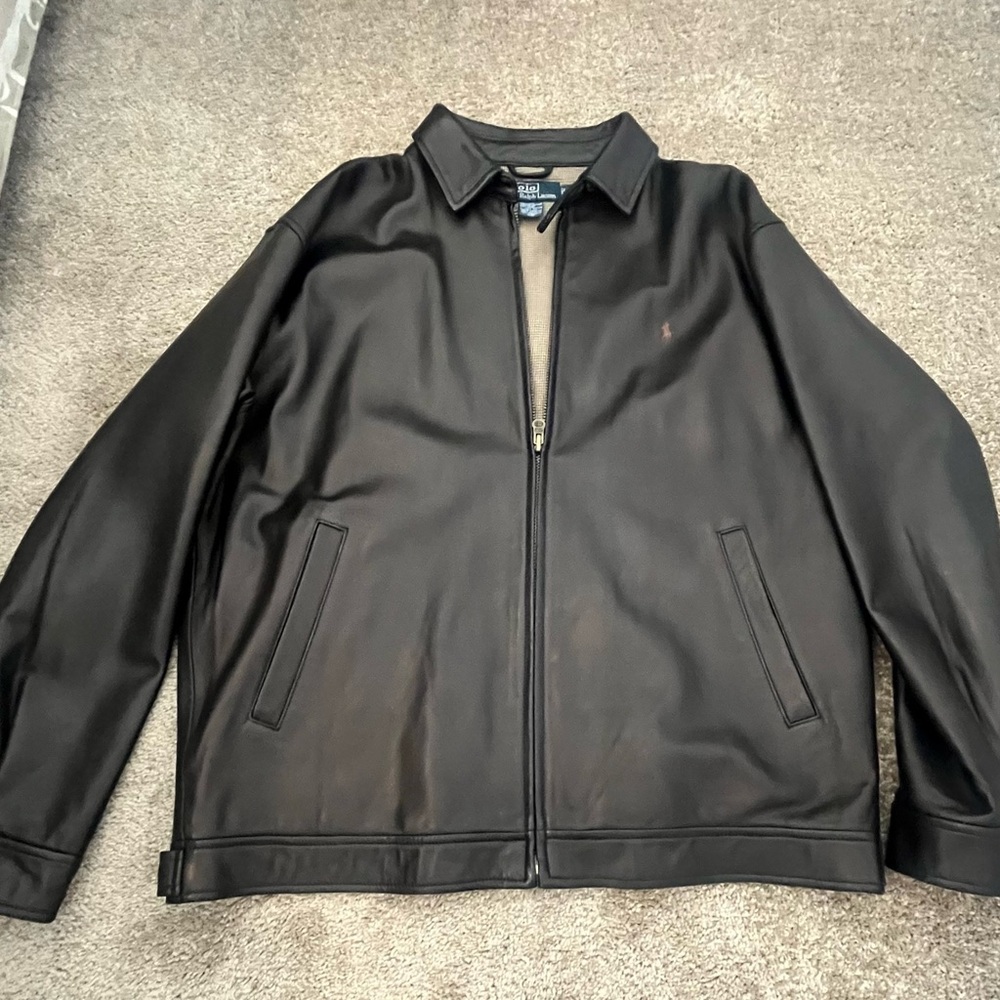 Polo by Ralph Lauren Vintage 90’s Leather Jacket